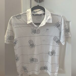 Boys Medium Travis Matthew Golf Shirt